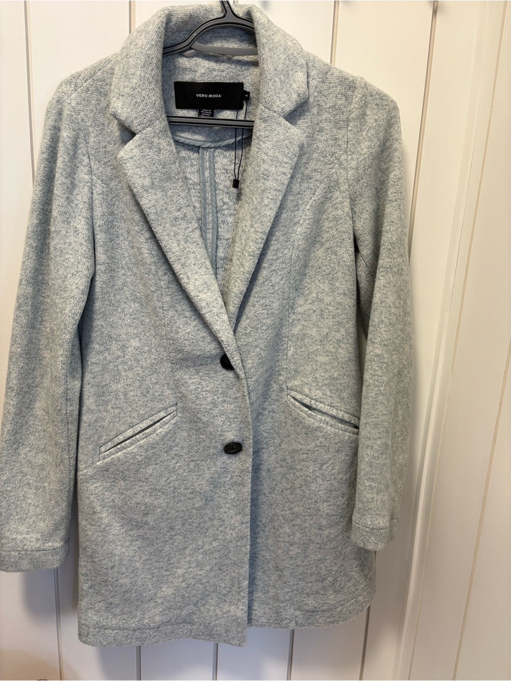 Vero Moda Light Gray Coat